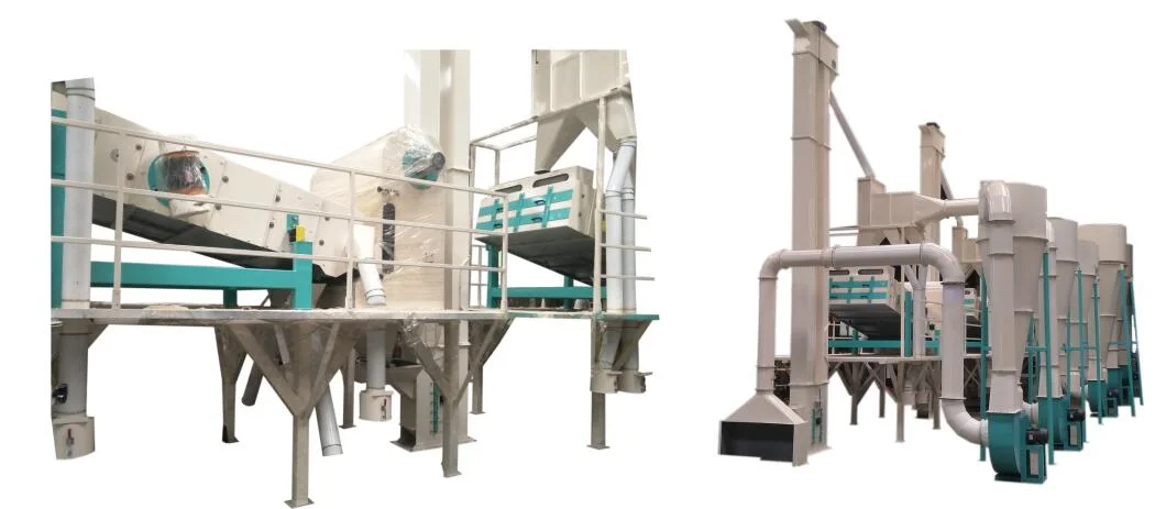 B6 Sesame/Peanut/Sorghum/Soybean/ Tea Seeds/Chia Seeds Cleaning Line/Cleaner/Grain Processing Machine