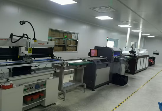Máquina de impressão de estêncil de impressora de tela de pasta de solda de montagem de LED 1,2 m 1,5 m