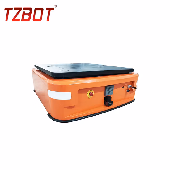 Chassi do Robô Agv 1000kg Capacidade de Carga Capacidade Pesada Armazém Agv Logística Inteligente Agv para Equipamento de Manuseio de Materiais de Transporte (TZAGV
