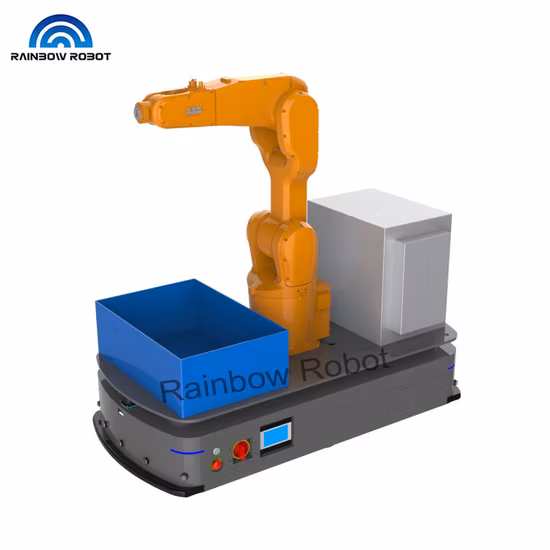 Agv de carga de 300 kg para transferência industrial