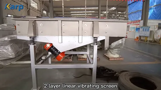 Máquina de peneiramento de grãos com tela de limpeza de milho e trigo, sistema de limpeza de grãos