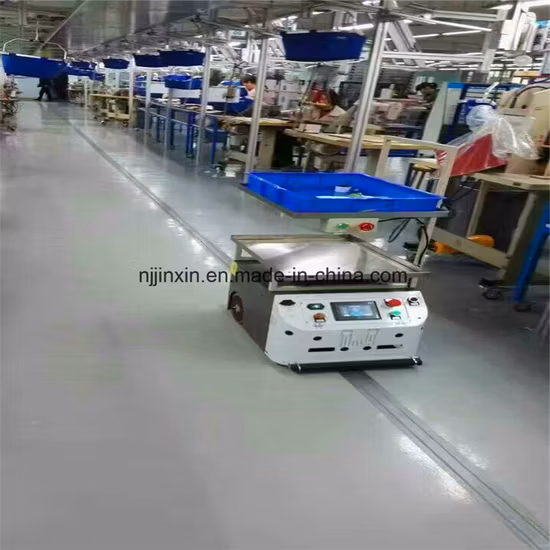 Veículo guiado automatizado por fita magnética Agv